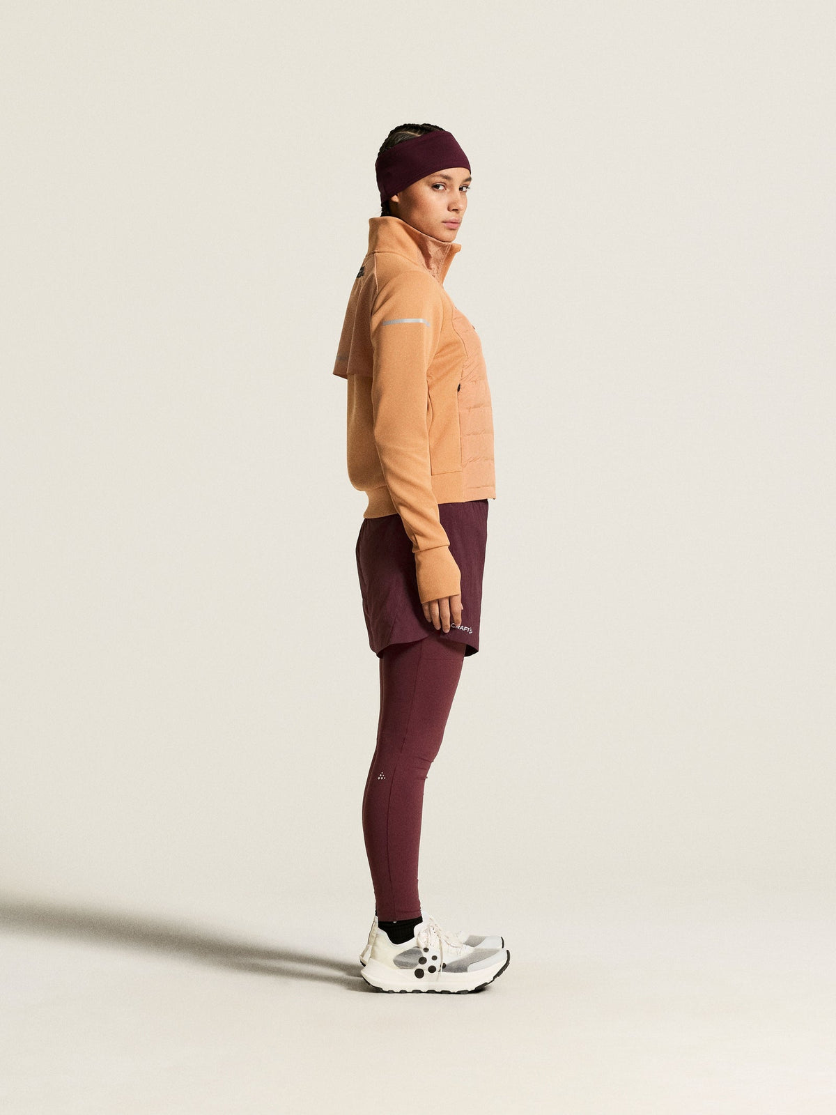 Craft SubZ Jacket 4 Damen in Pink, Detailansicht