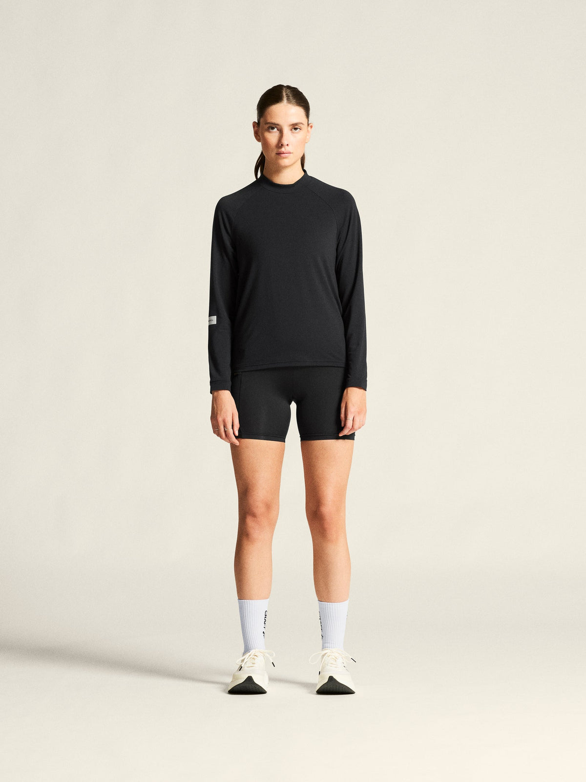 Craft SubZ Jersey Damen in Schwarz, Detailansicht