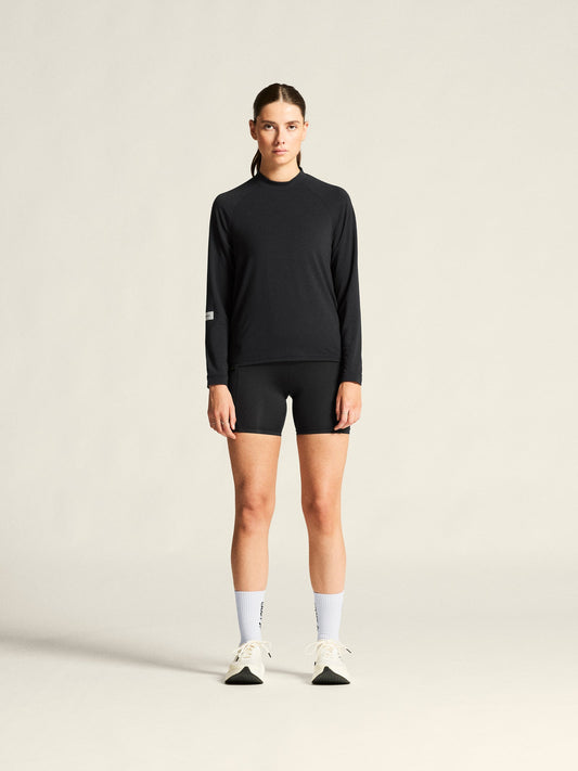 Craft SubZ Jersey Damen in Schwarz, Detailansicht