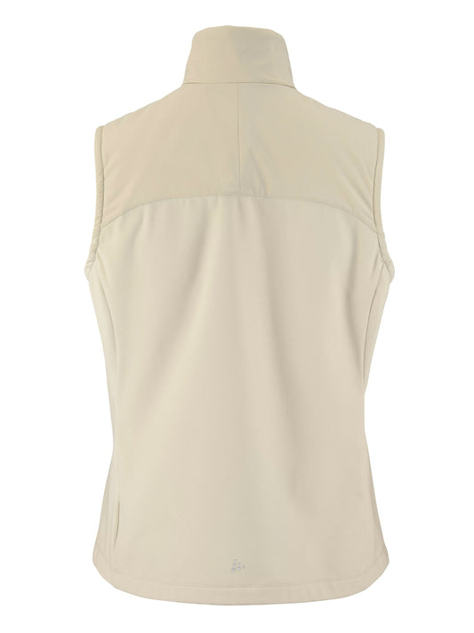 Craft ADV Essence Warm Vest 2 Damen in Sand, Rückansicht