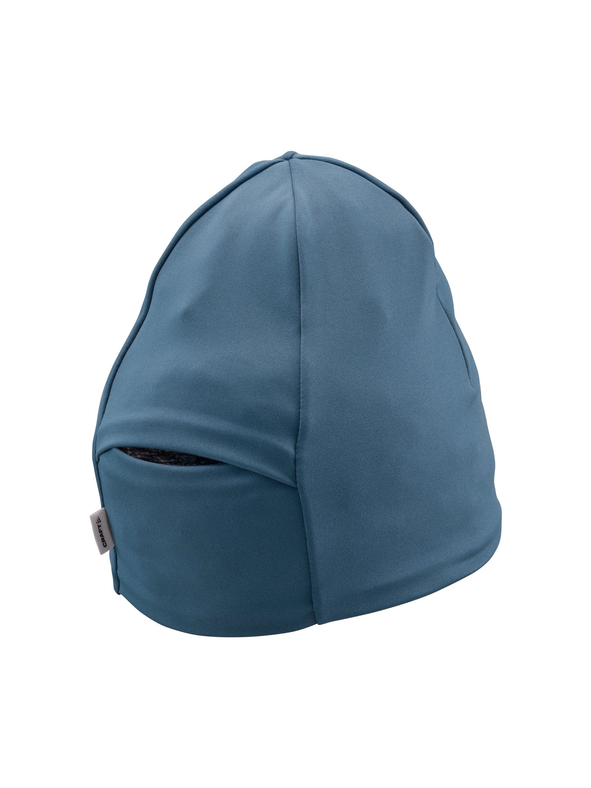 Craft Essence Thermal Ponytail Hat in Taubenblau, Rückansicht