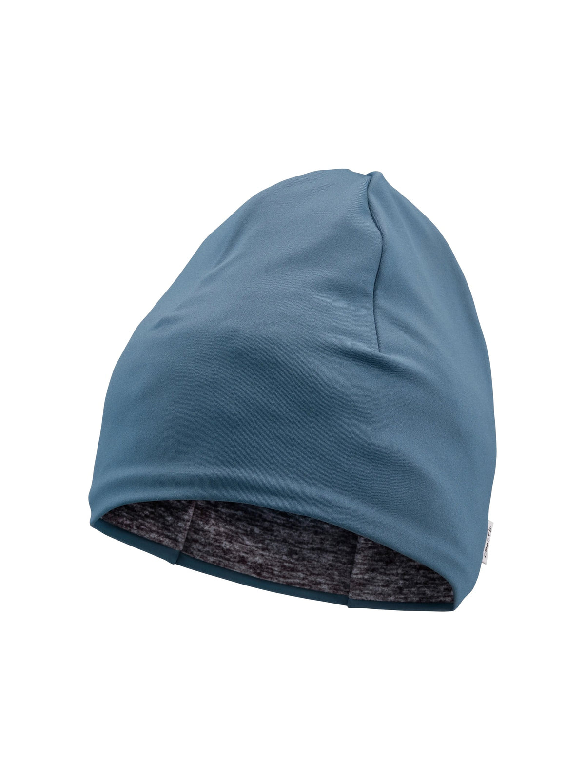 Craft Essence Thermal Ponytail Hat in Taubenblau, Vorderansicht