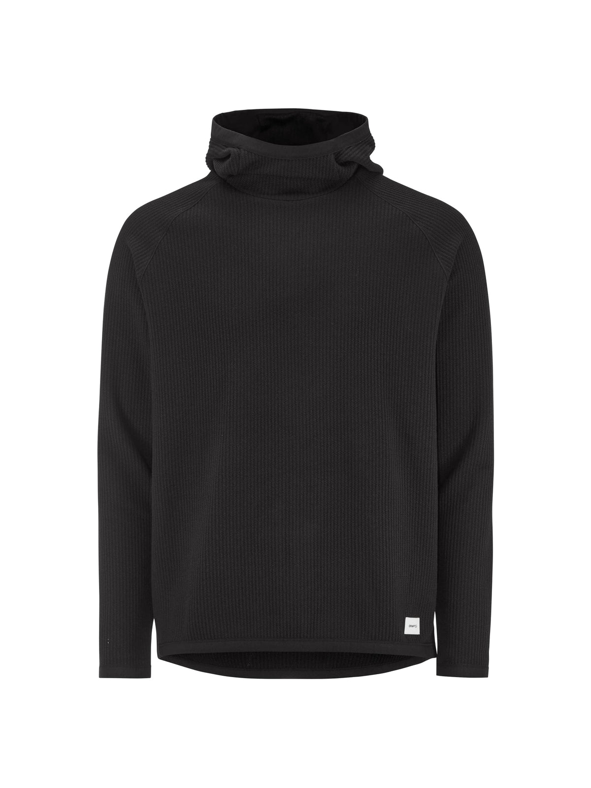 Craft Grid Hood Herren in Schwarz, Vorderansicht