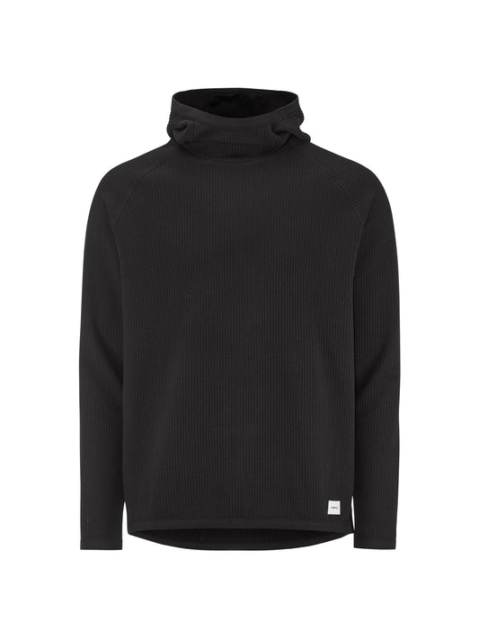 Craft Grid Hood Herren in Schwarz, Vorderansicht