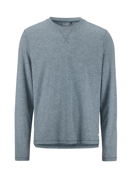 Craft Thermal Mesh CN Herren in Taubenblau meliert, Vorderansicht