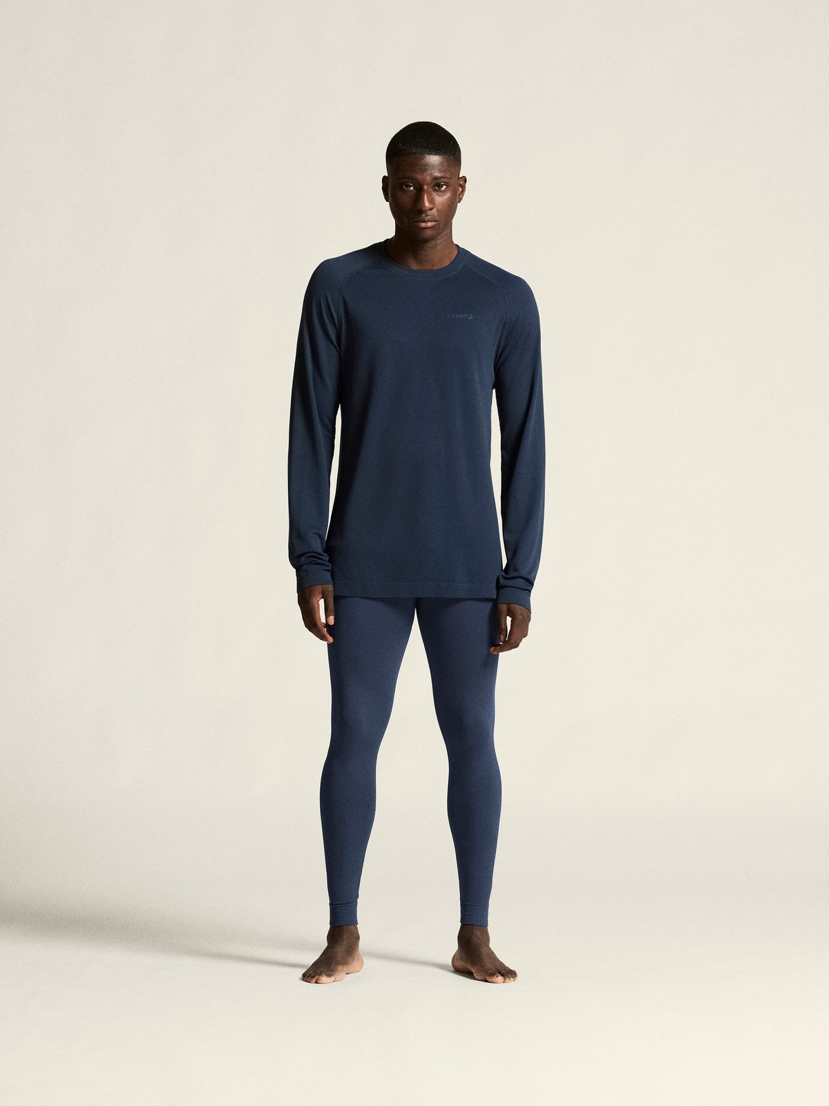 Craft Active Comfort LS 2 Herren in Dunkelblau, Detailansicht