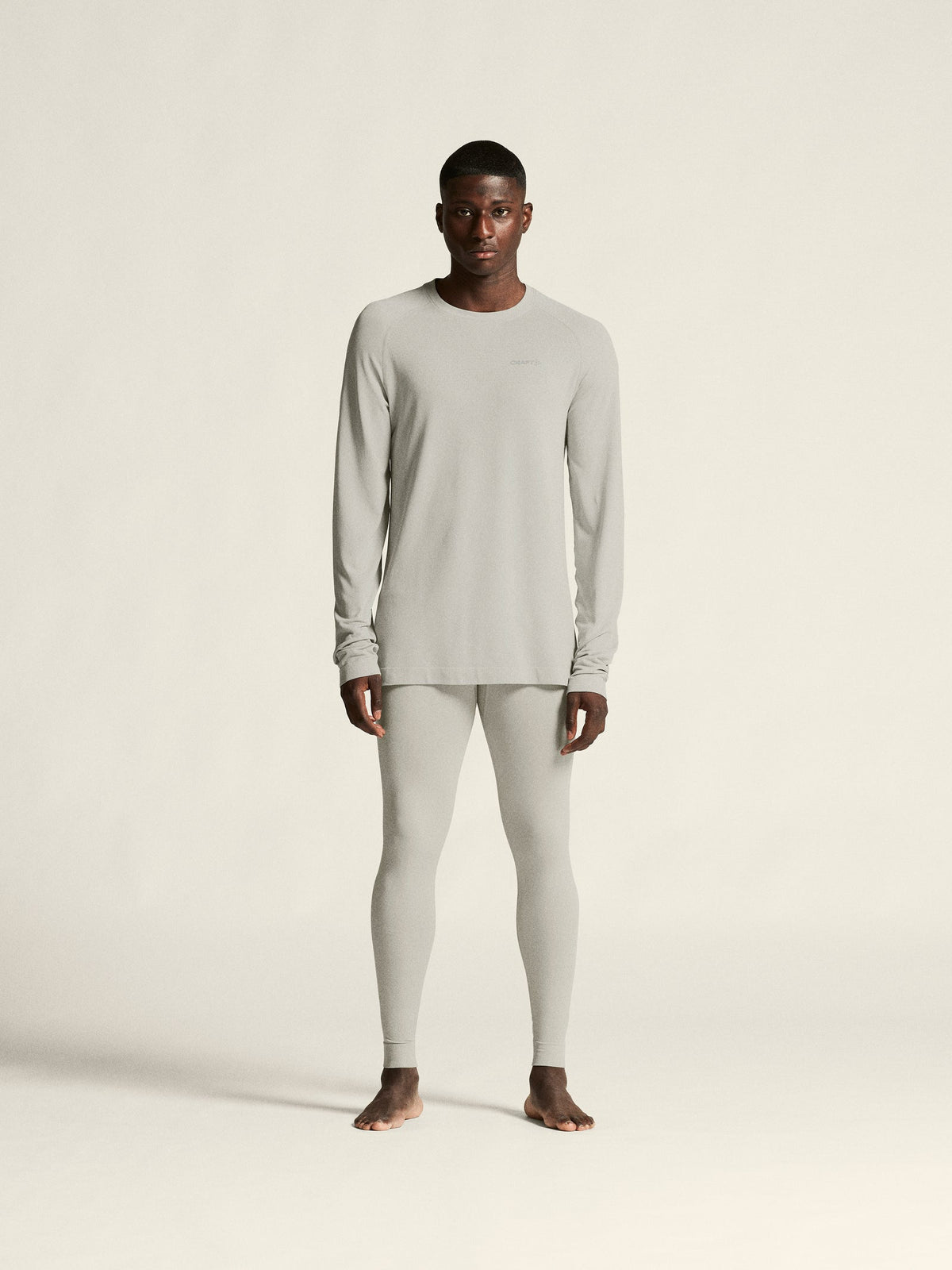 Craft Active Comfort LS 2 Herren in Grau, Detailansicht