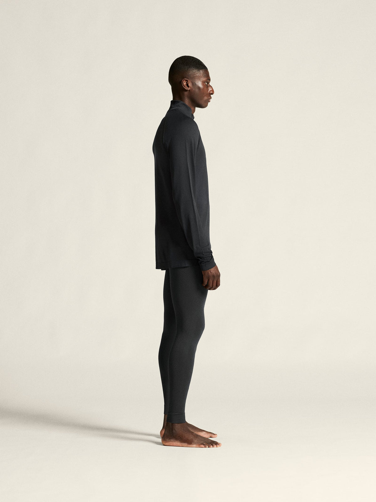 Craft Active Comfort LS HZ 2 Herren in Schwarz, Detailansicht