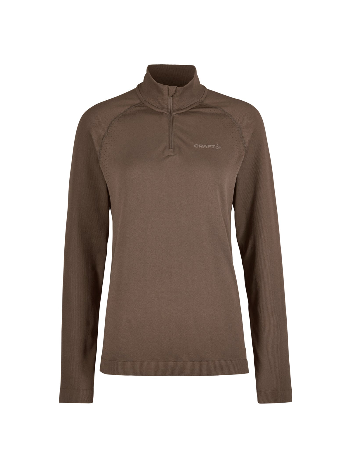 Craft Active Comfort LS HZ 2 Damen in Braun, Vorderansicht