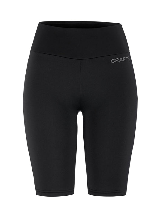 Craft Explore Power Fleece Short Tights Damen in Schwarz, Vorderansicht