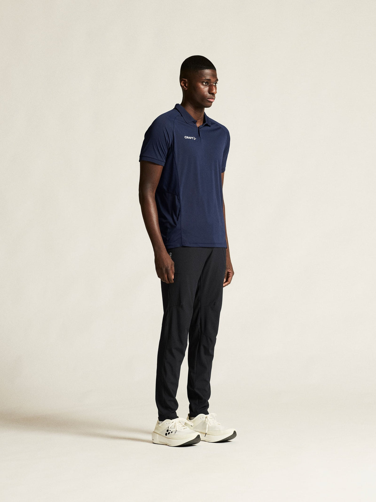 Craft Ability Polo Herren in Navy, Detailansicht