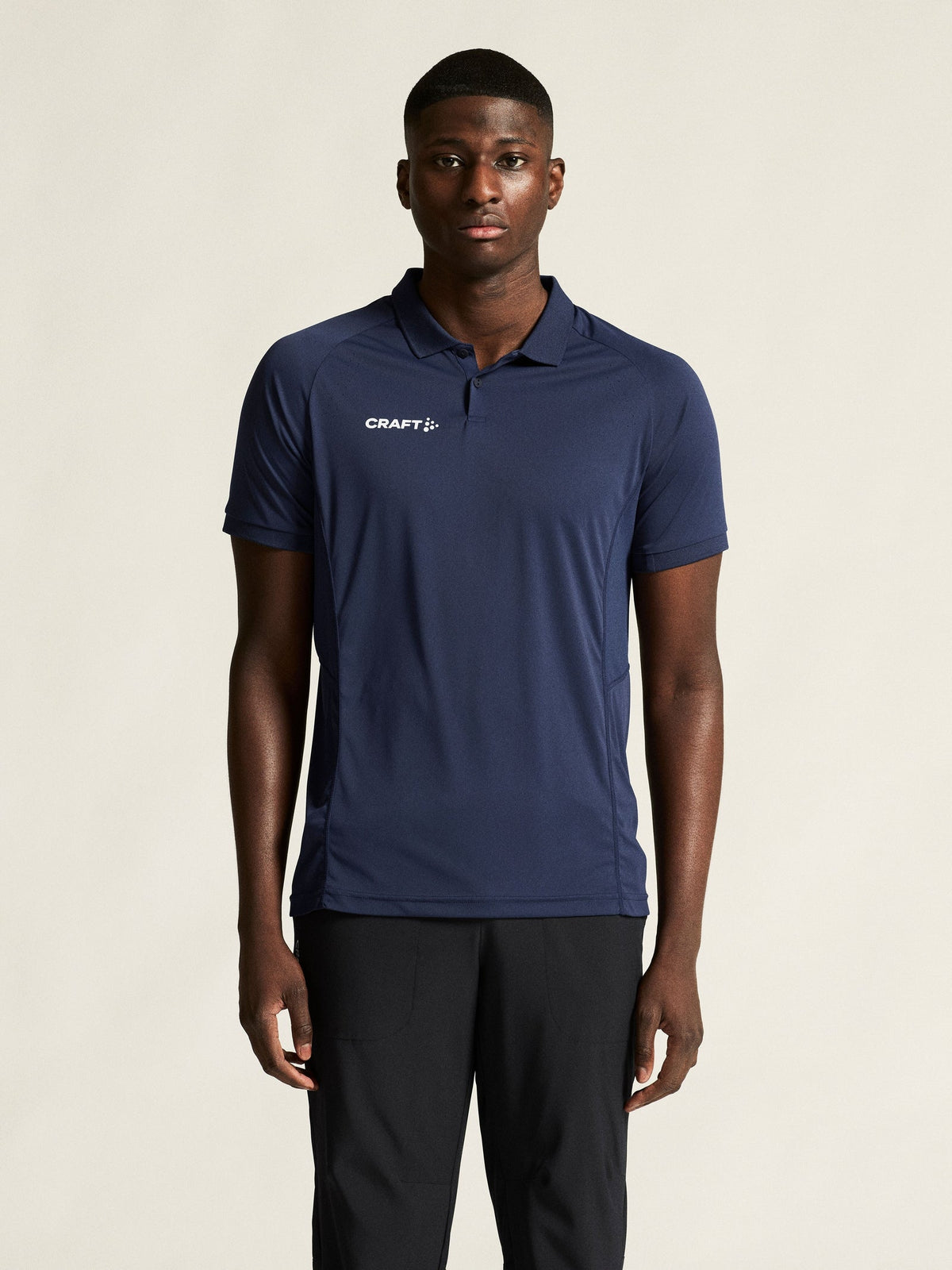 Craft Ability Polo Herren in Navy, Detailansicht