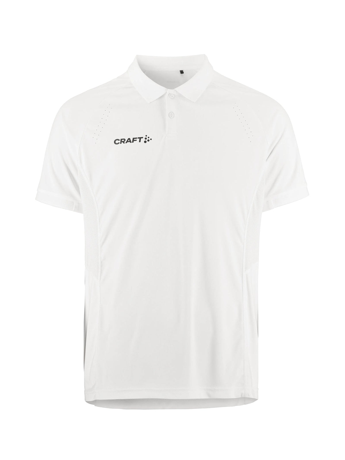 Craft Ability Polo Herren in Weiss, Vorderansicht