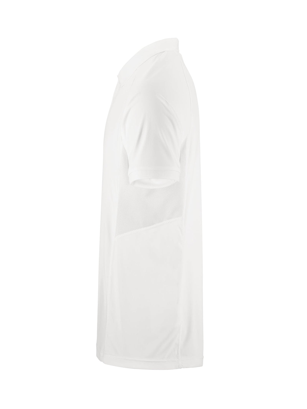 Craft Ability Polo Herren in Weiss, Seitenansicht links