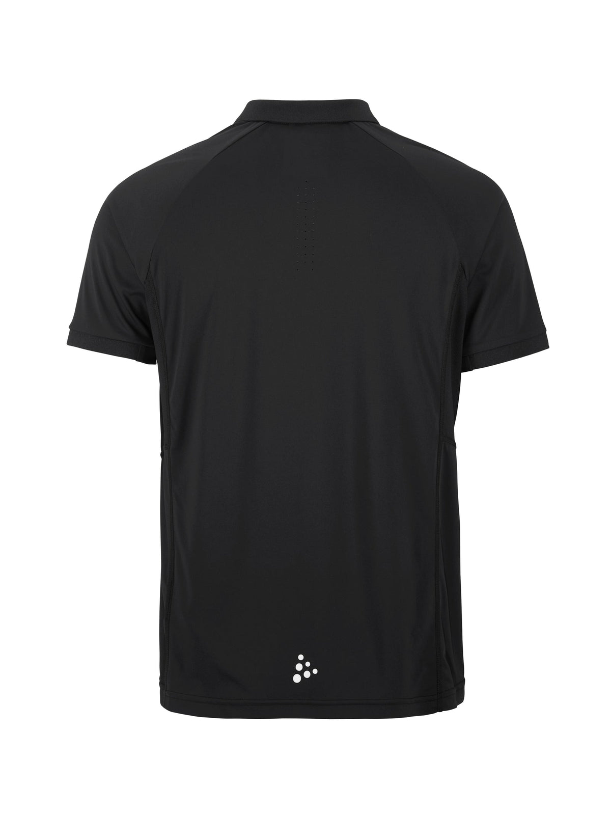 Craft Ability Polo Herren in Schwarz, Rückansicht