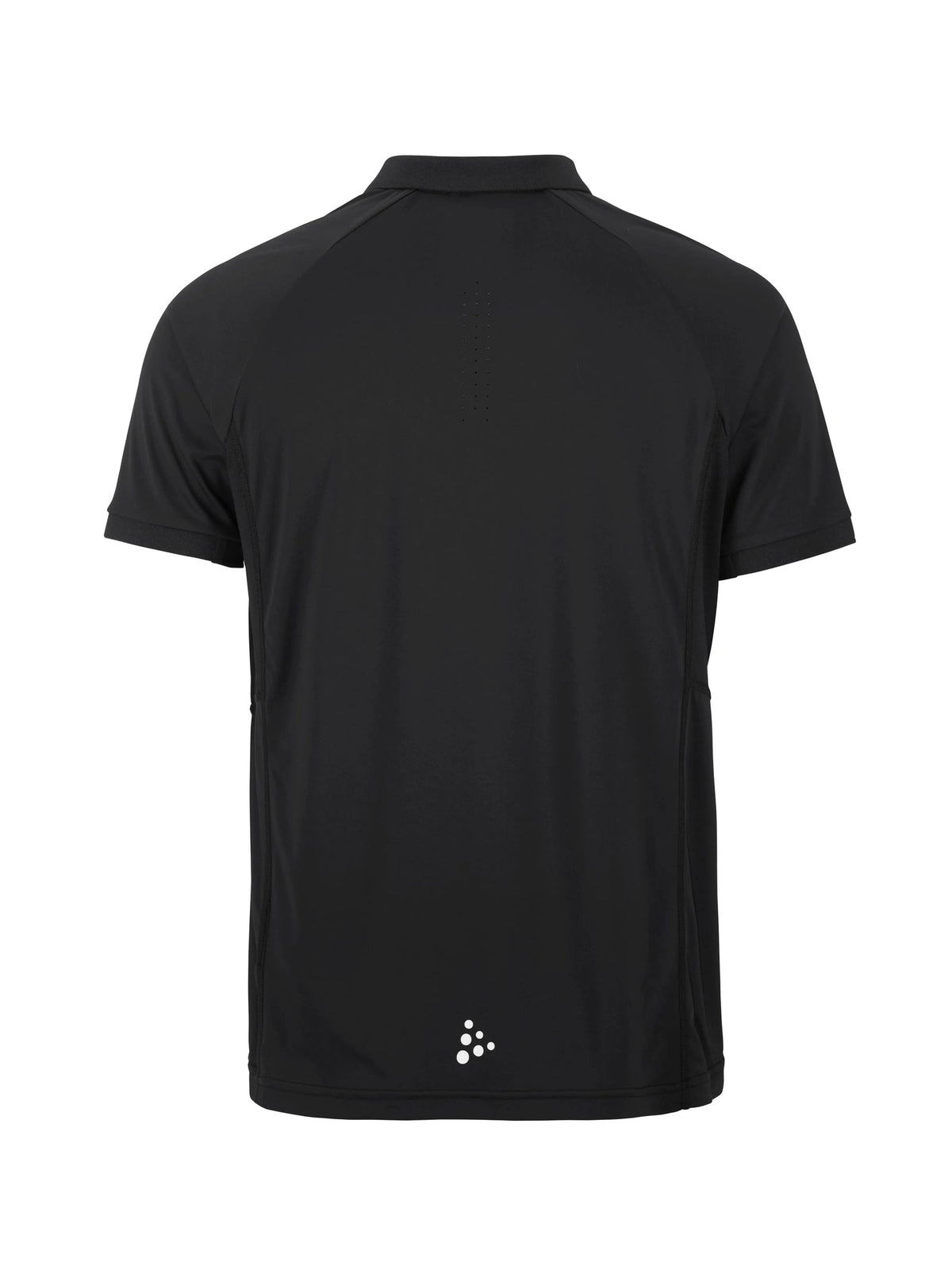 Craft Ability Polo Herren in Schwarz, Rückansicht