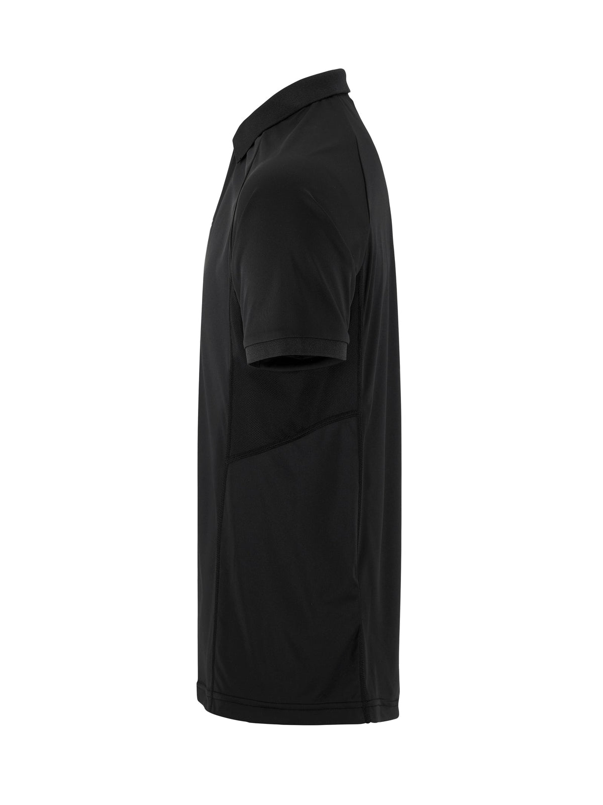 Craft Ability Polo Herren in Schwarz, Seitenansicht links