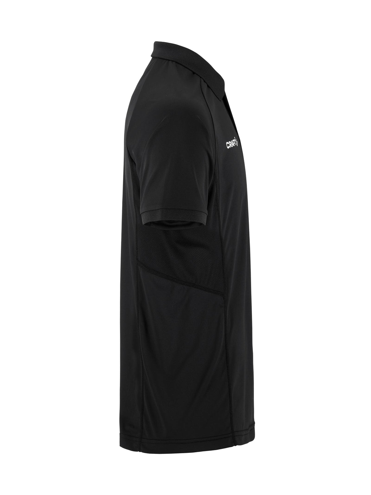 Craft Ability Polo Herren in Schwarz, Seitenansicht rechts