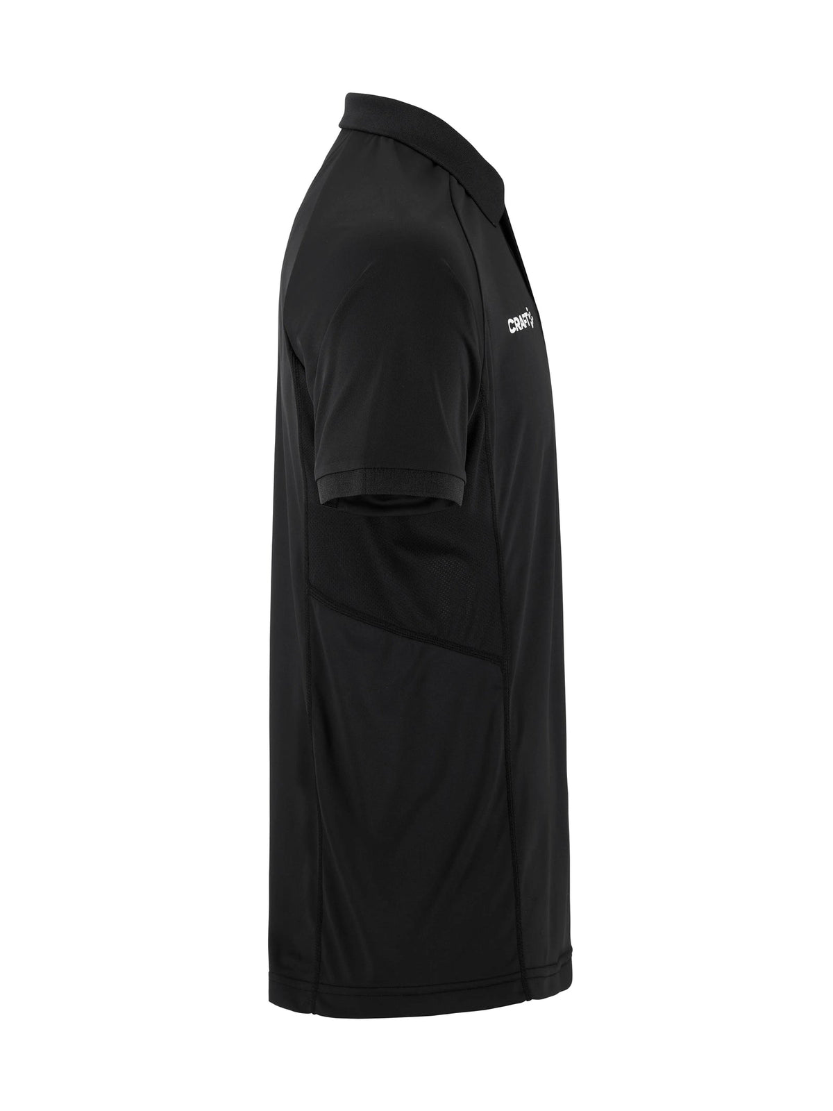 Craft Ability Polo Herren in Schwarz, Seitenansicht rechts