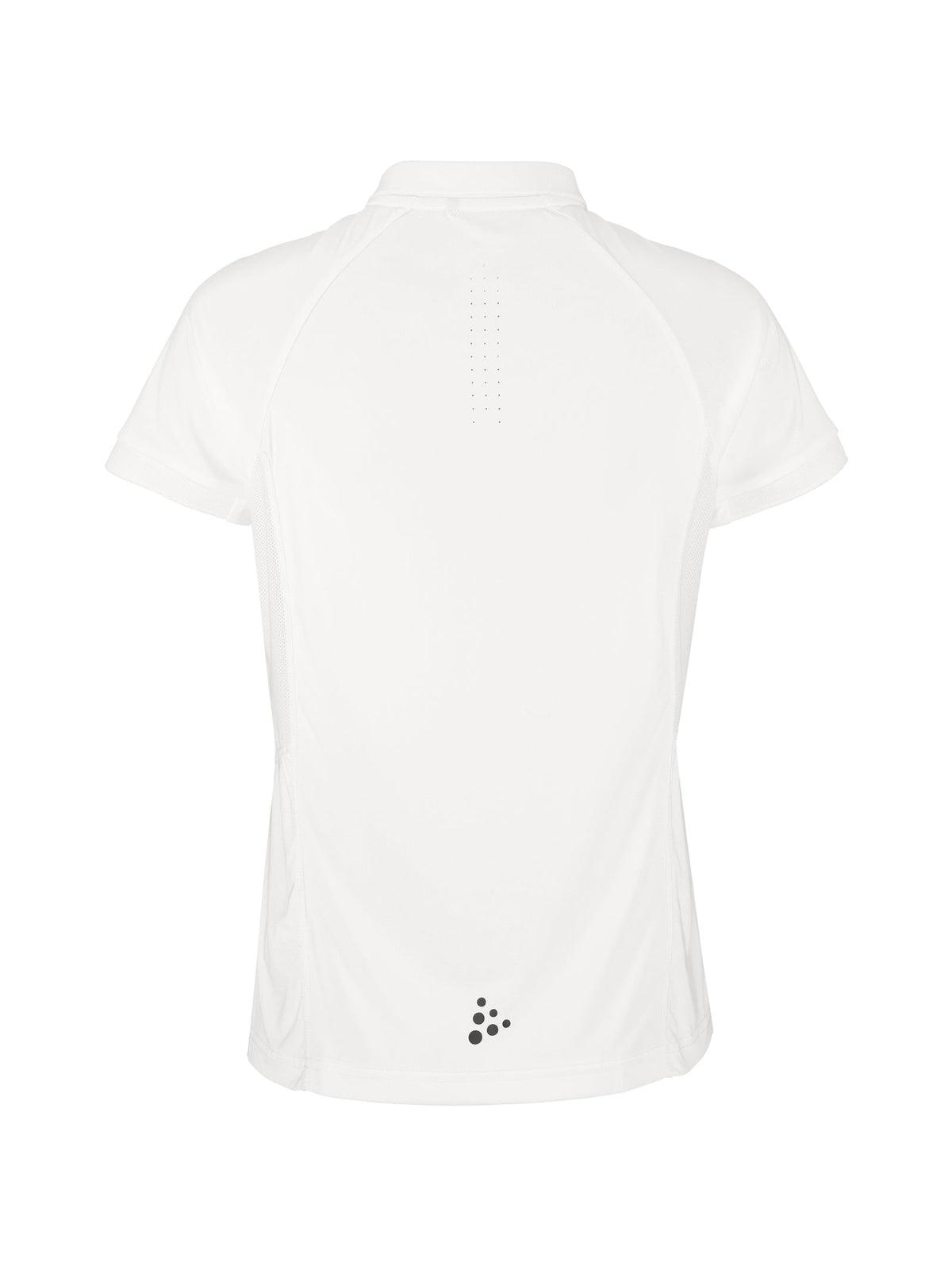 Craft Ability Polo Damen in Weiss, Rückansicht