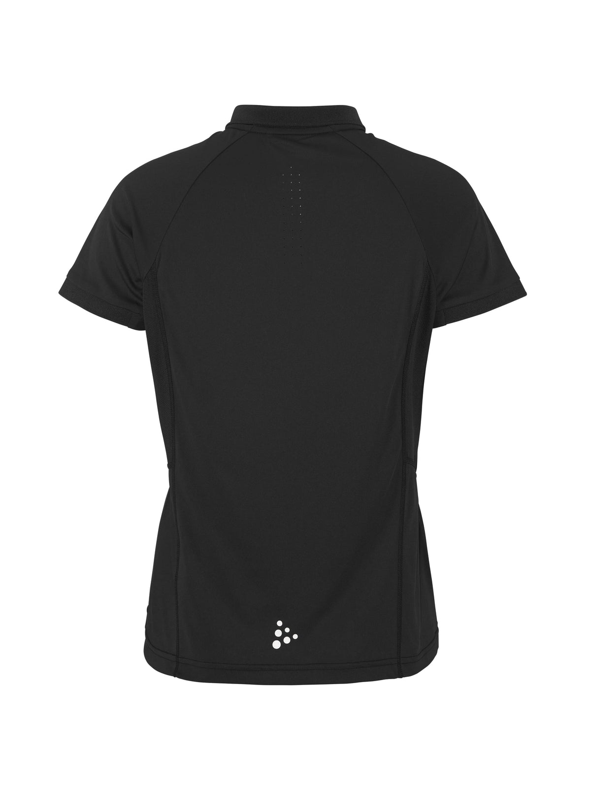 Craft Ability Polo Damen in Schwarz, Rückansicht