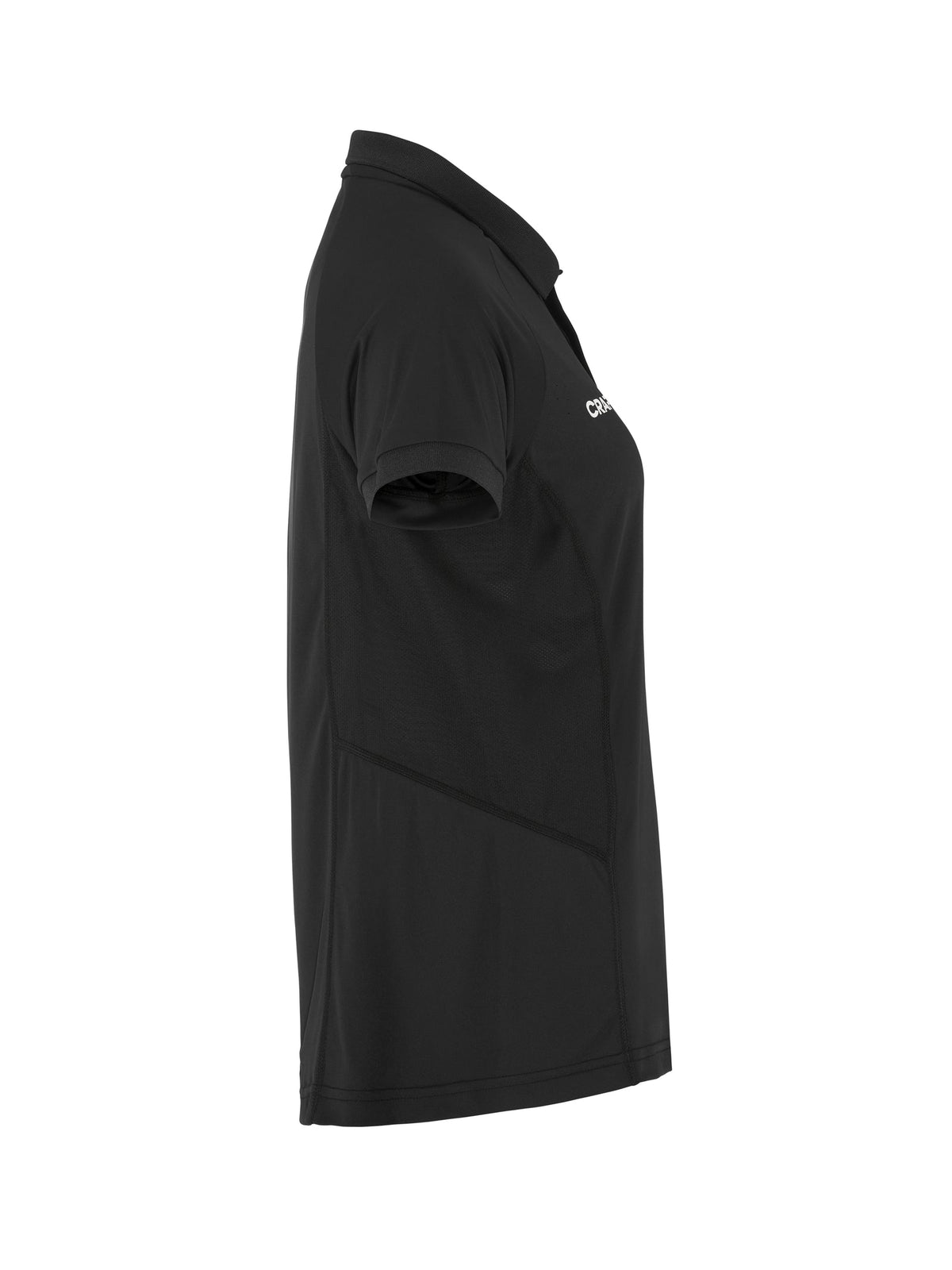 Craft Ability Polo Damen in Schwarz, Seitenansicht rechts
