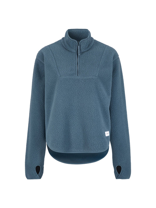 Craft Join Pile Fleece HZ Damen in Taubenblau, Vorderansicht