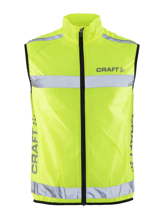 Craft ADV Visibility Vest in Neongelb, Vorderansicht