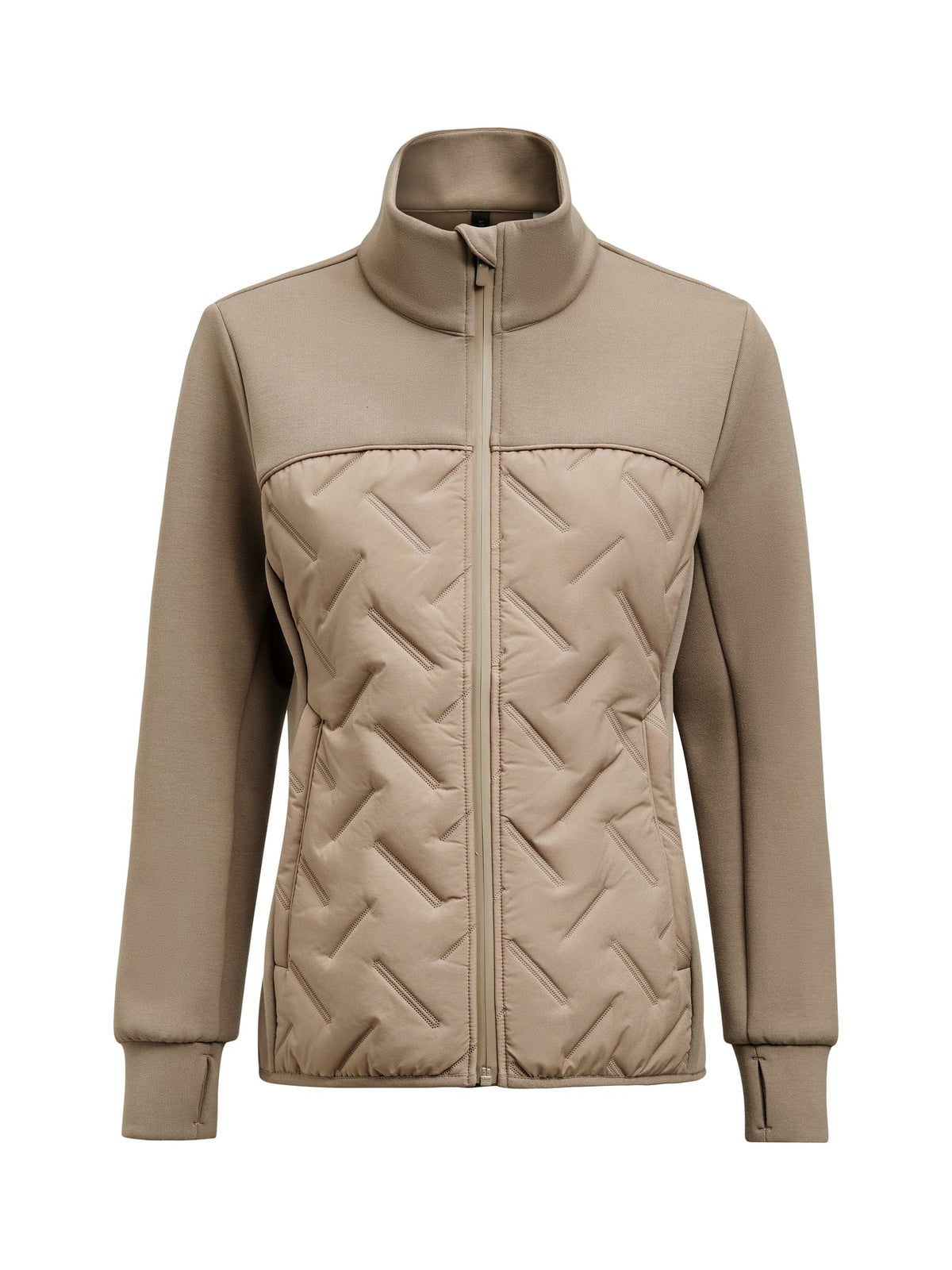 James Harvest Montana Hybrid Motion Jacket W Walnuss, Vorderansicht