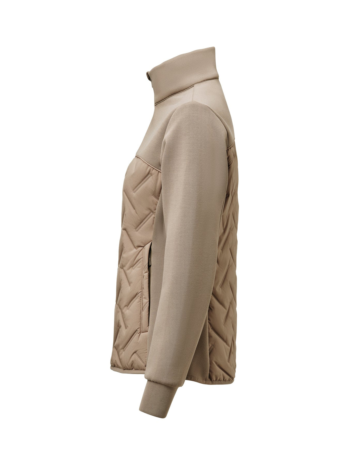 James Harvest Montana Hybrid Motion Jacket W Walnuss, Seitenansicht links