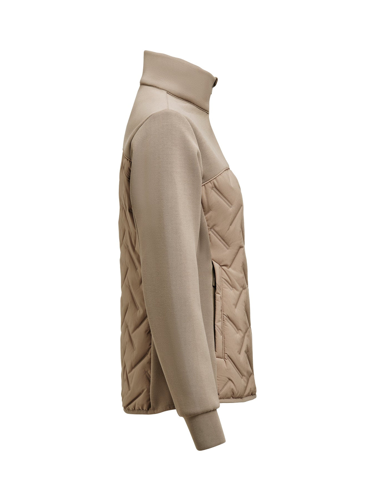 James Harvest Montana Hybrid Motion Jacket W Walnuss, Seitenansicht rechts