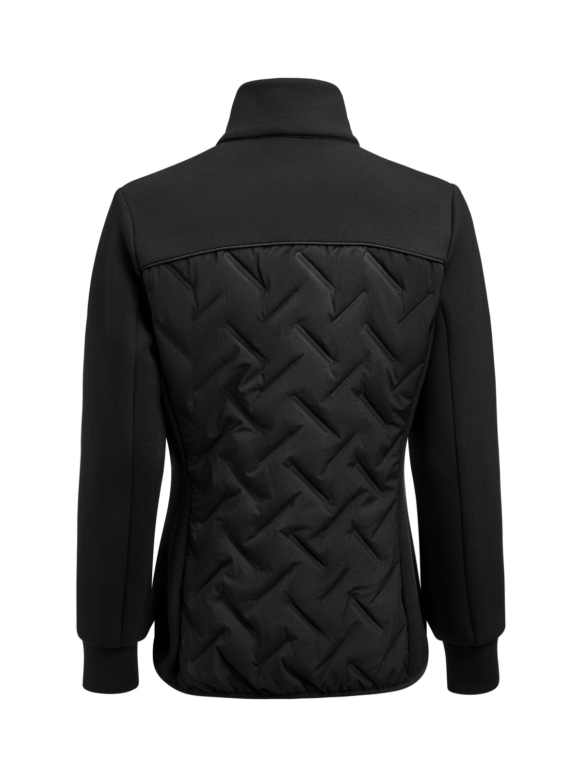 James Harvest Montana Hybrid Motion Jacket W Schwarz, Rückansicht