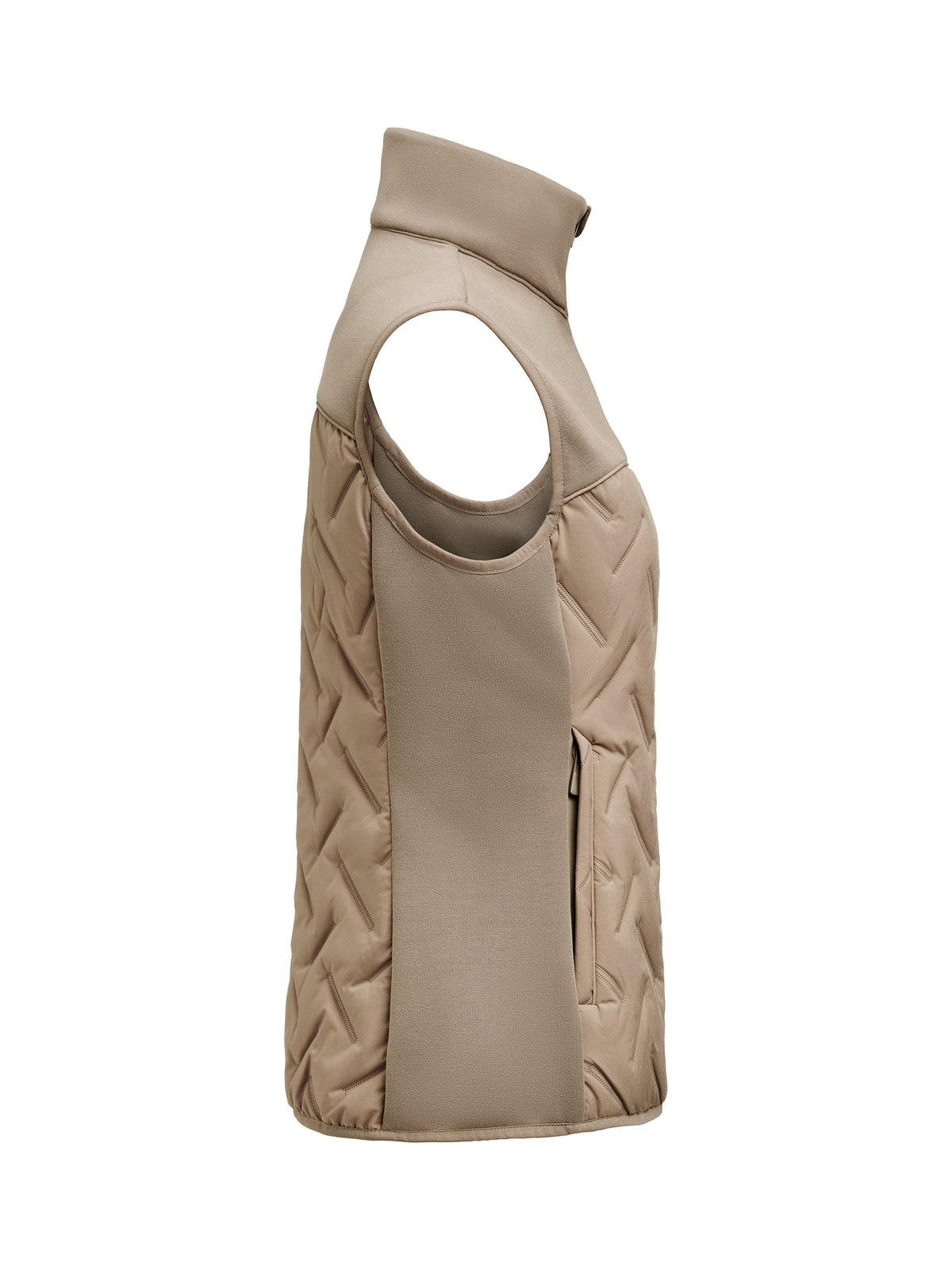 James Harvest Montana Hybrid Motion Vest W Walnuss, Seitenansicht rechts