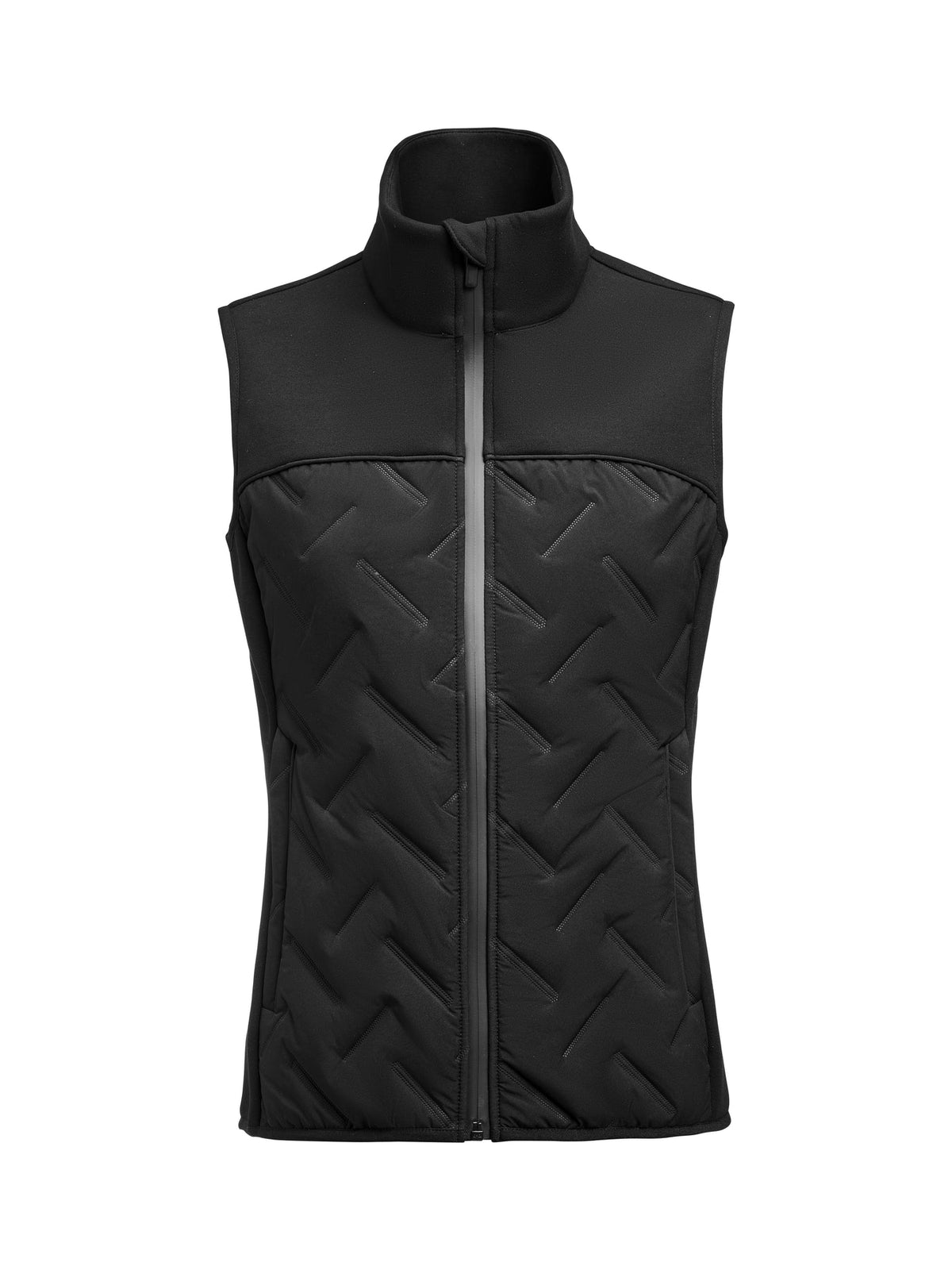 James Harvest Montana Hybrid Motion Vest W Schwarz, Vorderansicht