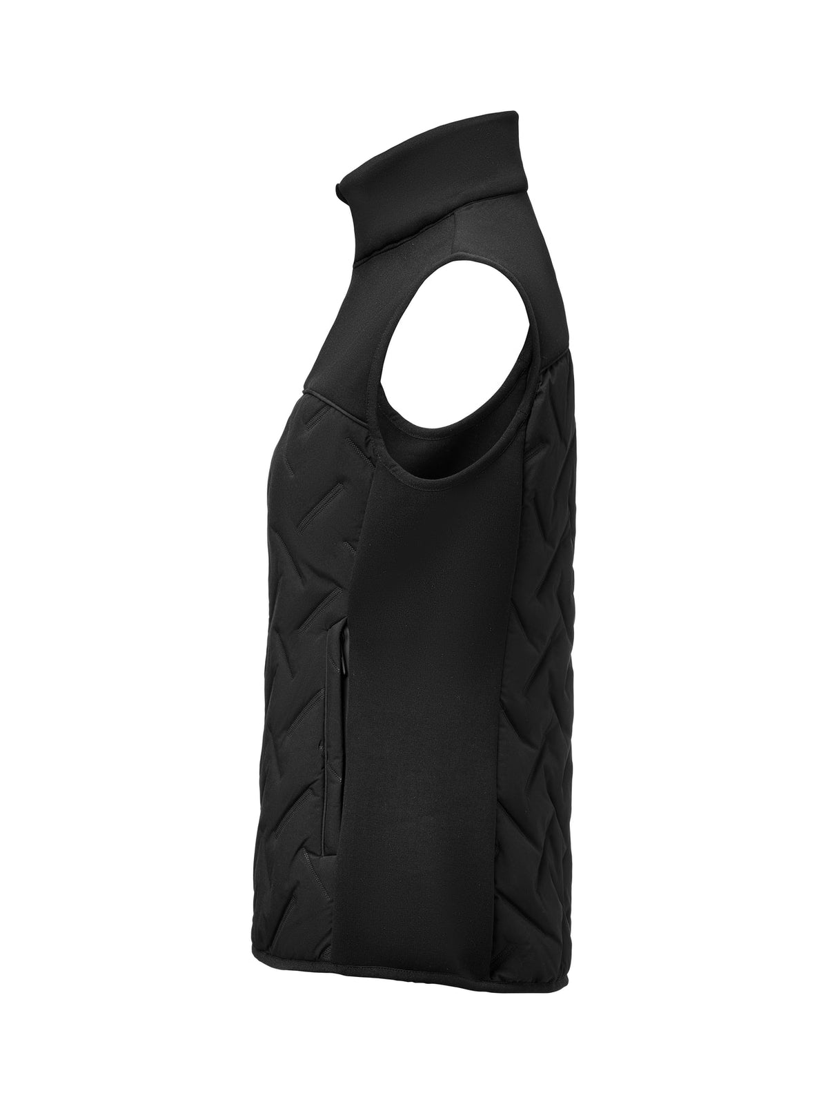 James Harvest Montana Hybrid Motion Vest W Schwarz, Seitenansicht links