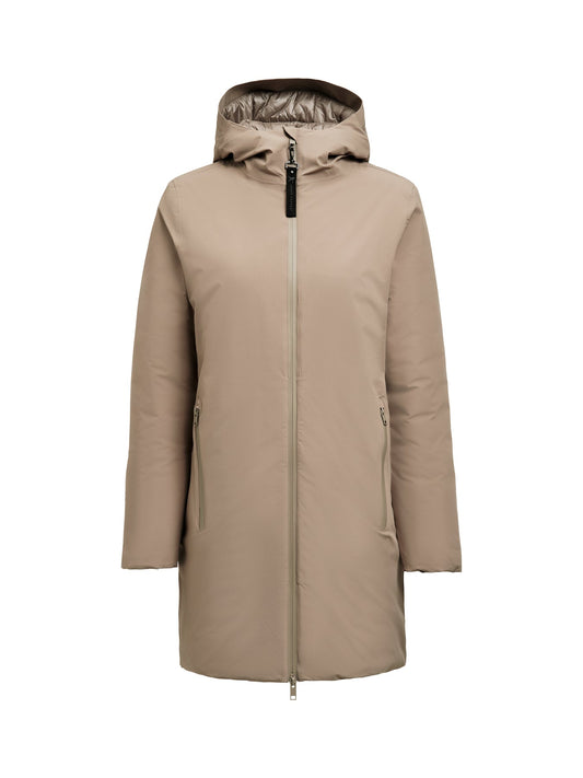 James Harvest Montana Parka W Walnuss, Vorderansicht