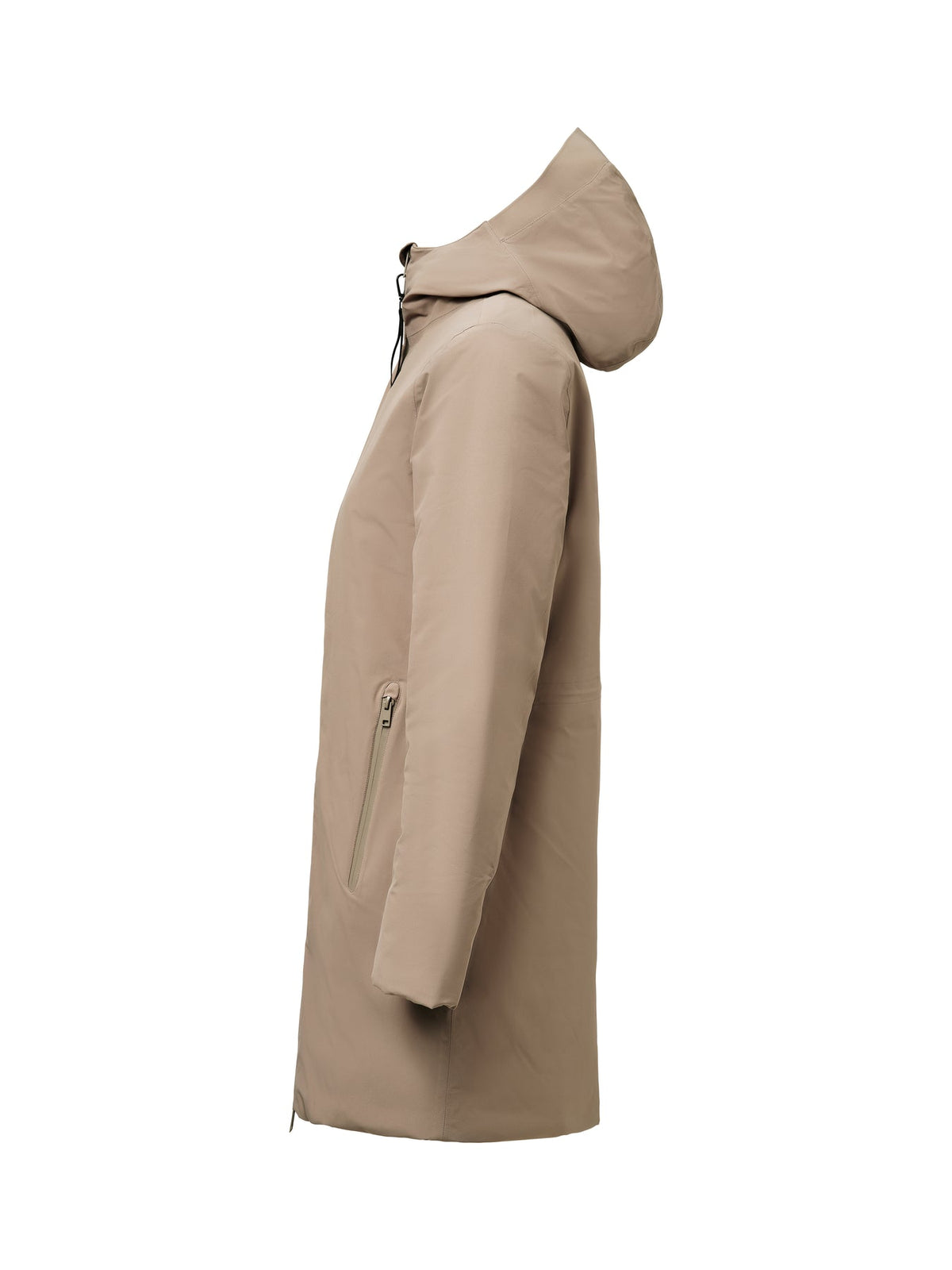 James Harvest Montana Parka W Walnuss, Seitenansicht links