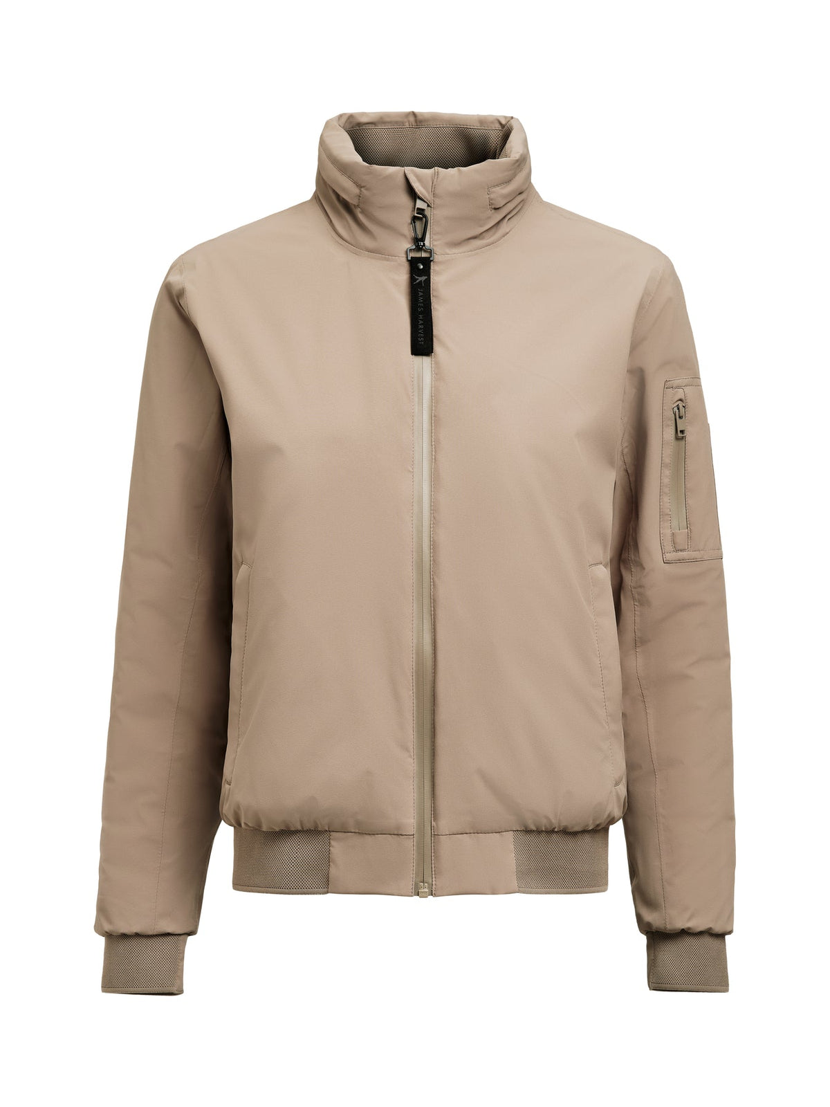 James Harvest Montana Bomberjacket W Walnuss, Vorderansicht