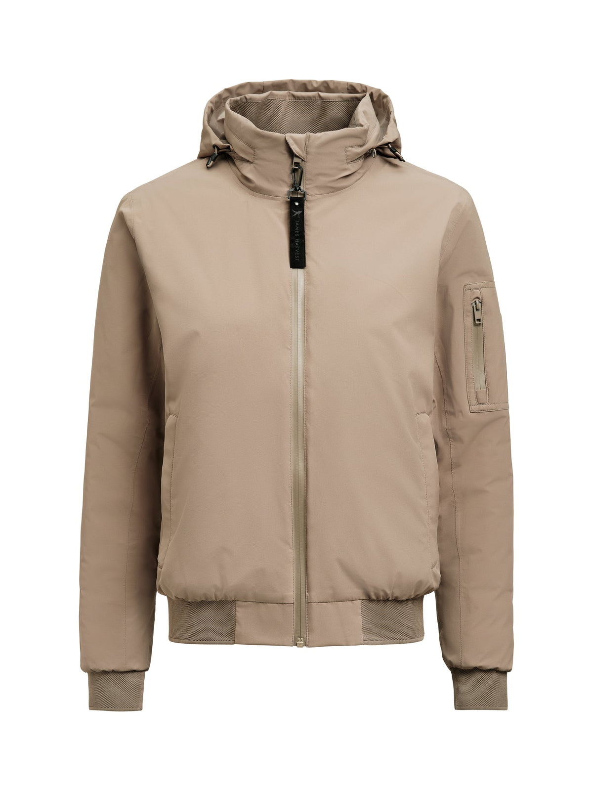 James Harvest Montana Bomberjacket W Walnuss, Vorderansicht