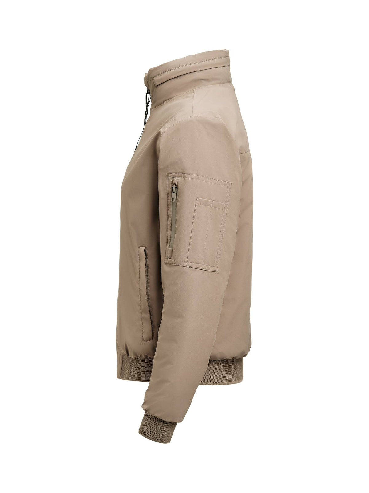 James Harvest Montana Bomberjacket W Walnuss, Seitenansicht links