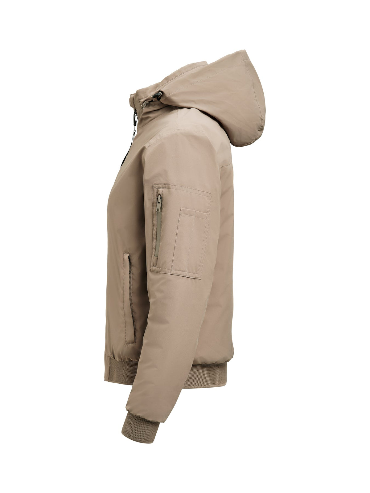 James Harvest Montana Bomberjacket W Walnuss, Seitenansicht links