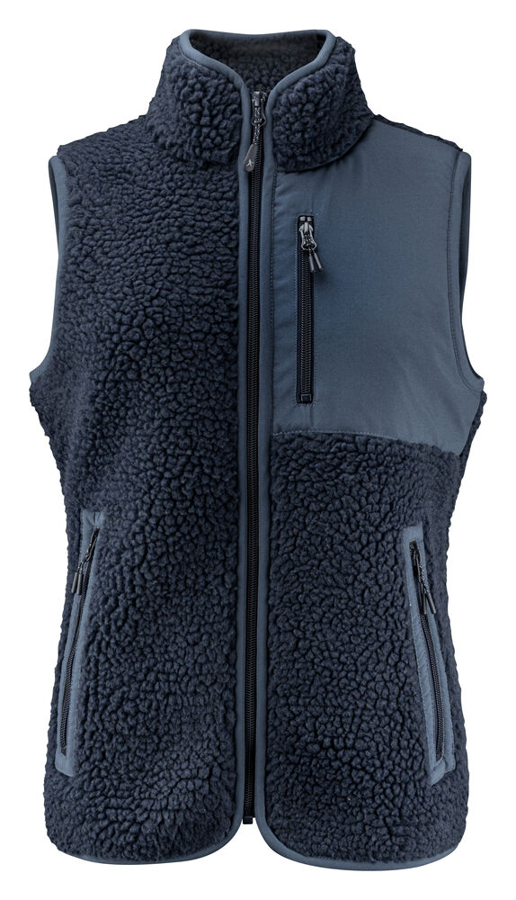 James Harvest Kingsley Vest Woman Marine (600) NWG