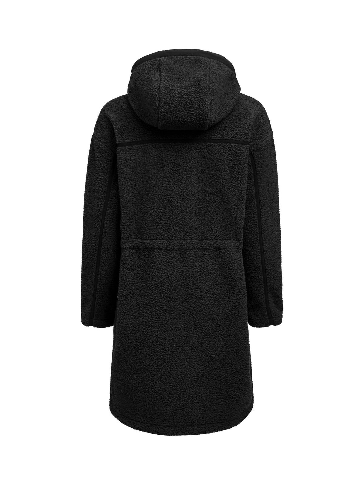 James Harvest Montana Pile Fleece W Schwarz, Rückansicht