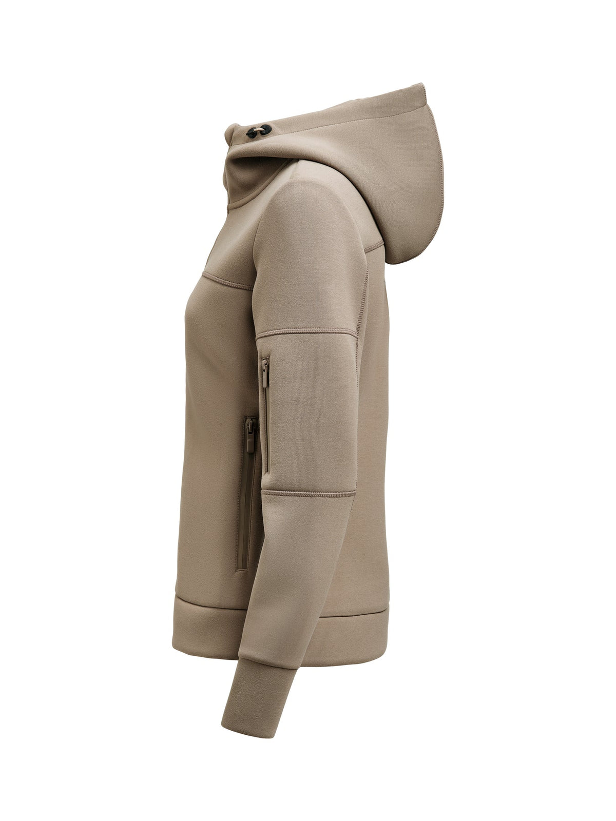 James Harvest Montana Midlayer Woman Walnuss, Seitenansicht links