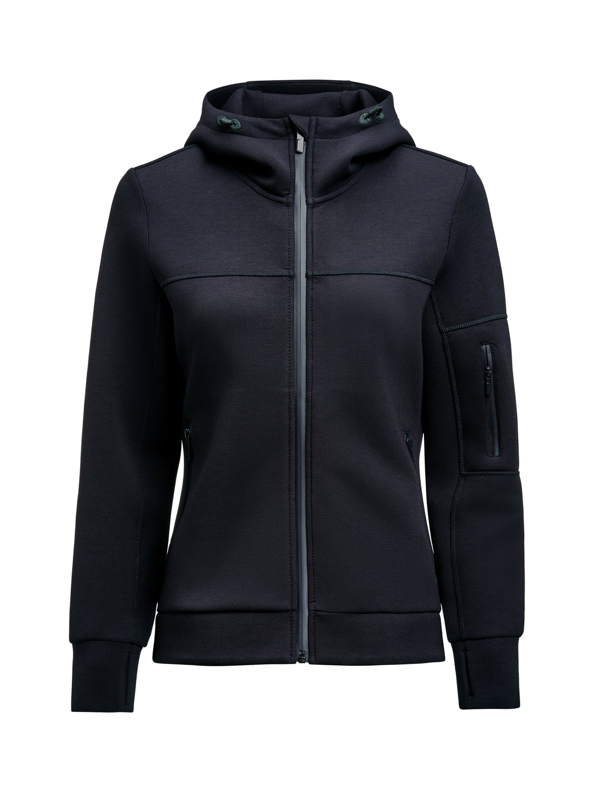 James Harvest Montana Midlayer Woman Marine, Vorderansicht