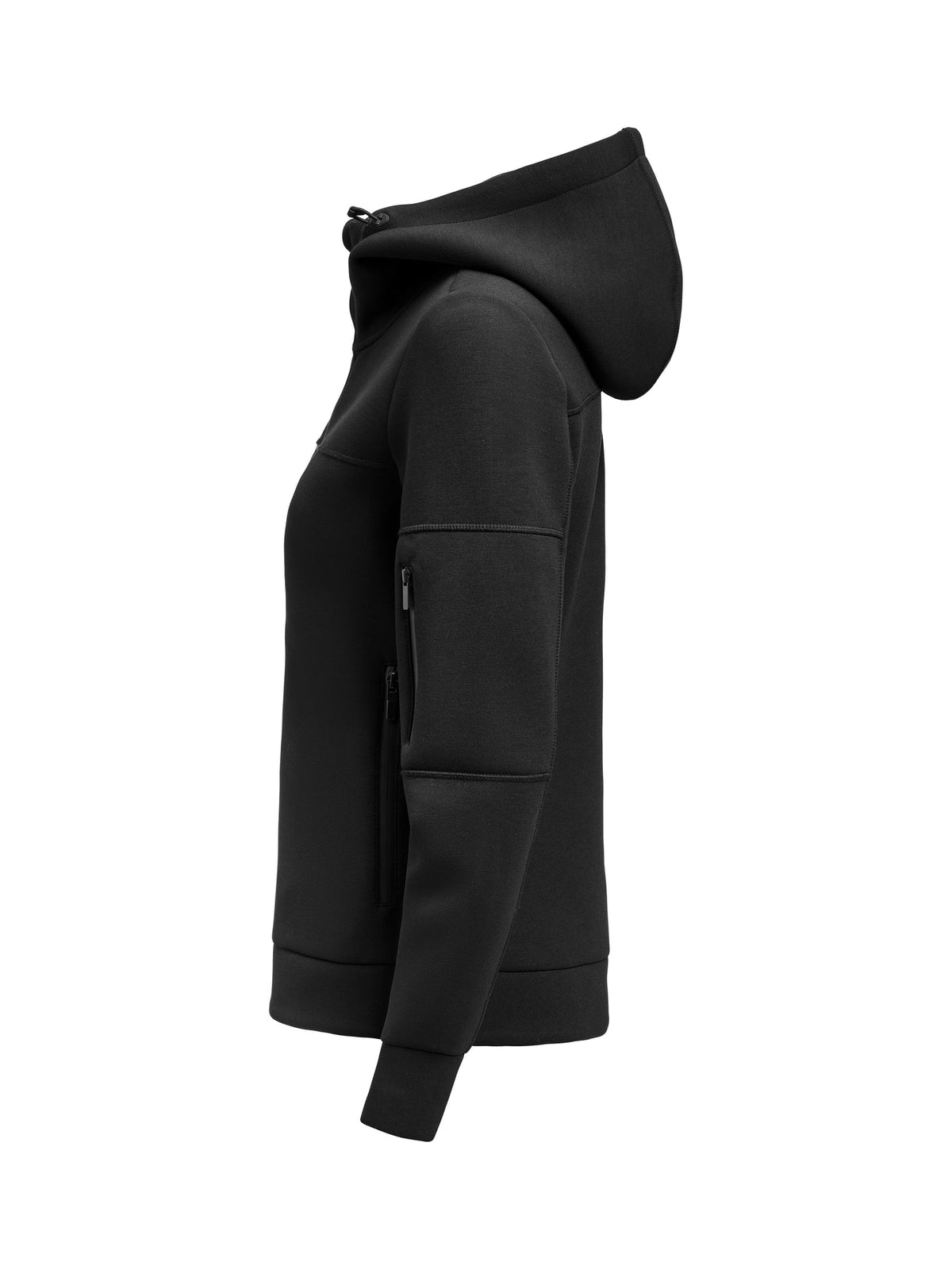 James Harvest Montana Midlayer Woman Schwarz, Seitenansicht links