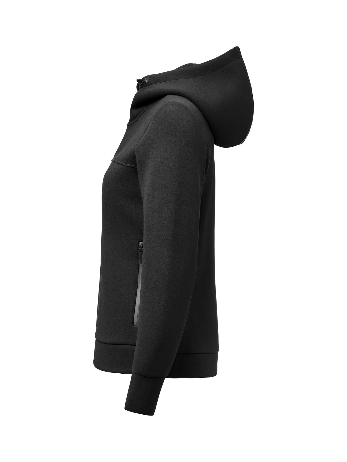 James Harvest Montana Midlayer Woman Schwarz, Seitenansicht links