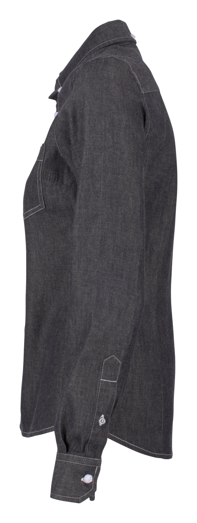 James Harvest Jupiter Lady Schwarzdenim, Seitenansicht links