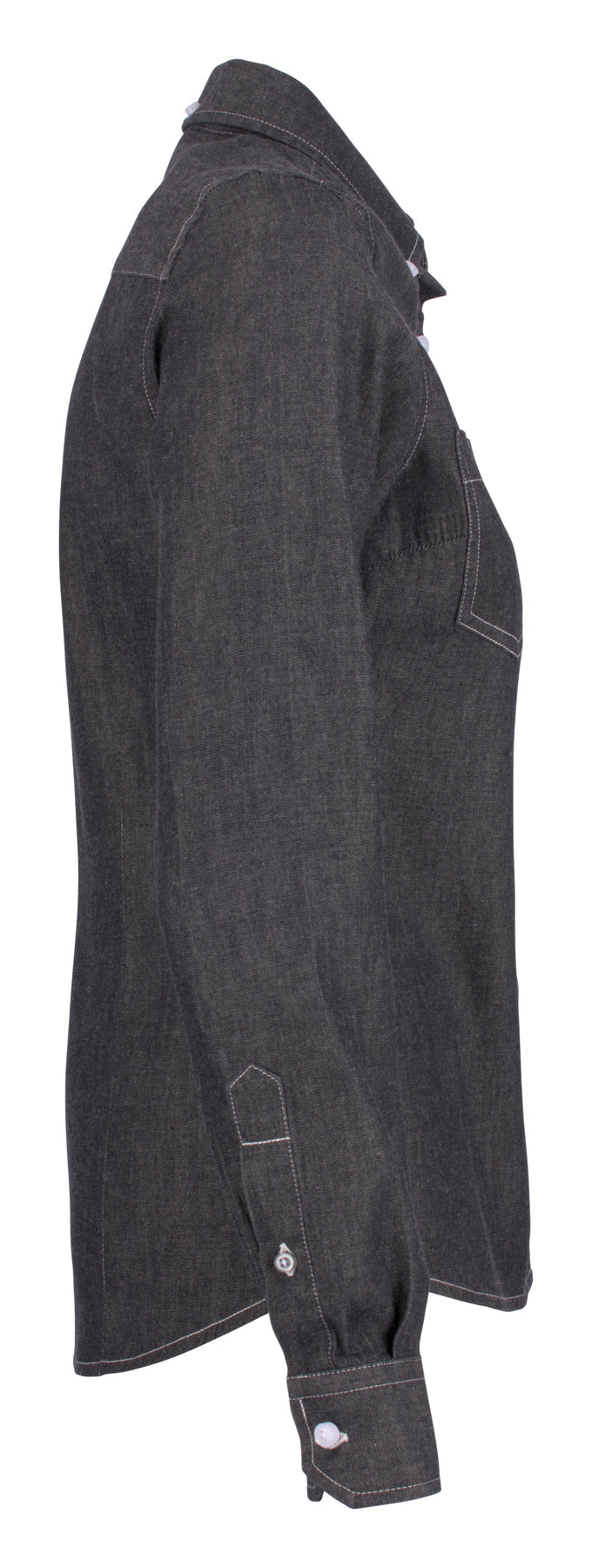 James Harvest Jupiter Lady Schwarzdenim, Seitenansicht rechts