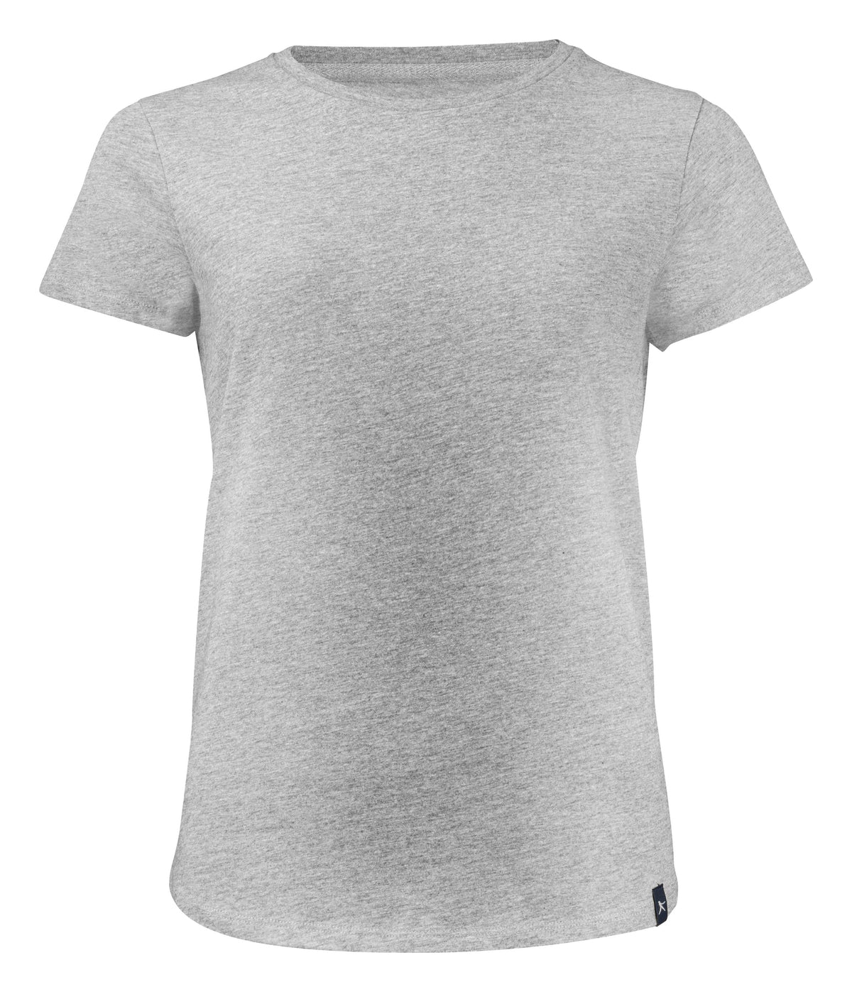 James Harvest American U T-Shirt Ladies Hellgraumeliert, Vorderansicht